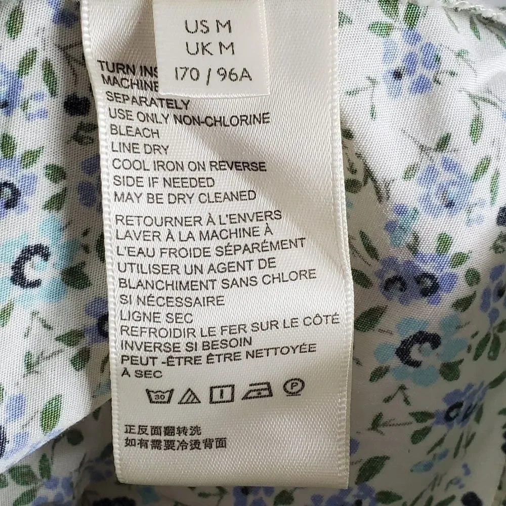 FREE PEOPLE Petunia Cotton Mini Dress Sz MEDIUM‎